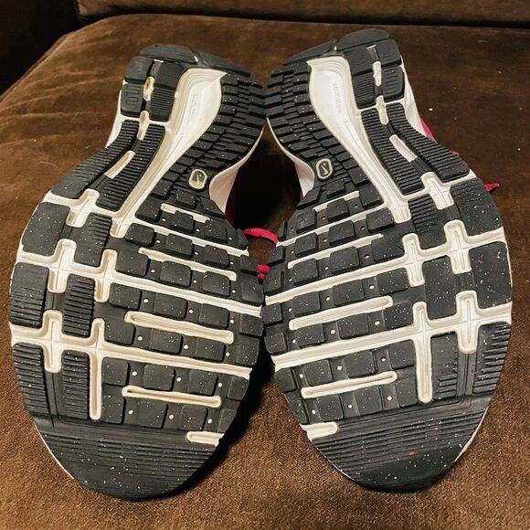 Excellent Nike Air Zoom Pegasus 28 Fuchsia Pink Womens Size 9 US 40.5 EUR - Picture 14 of 16